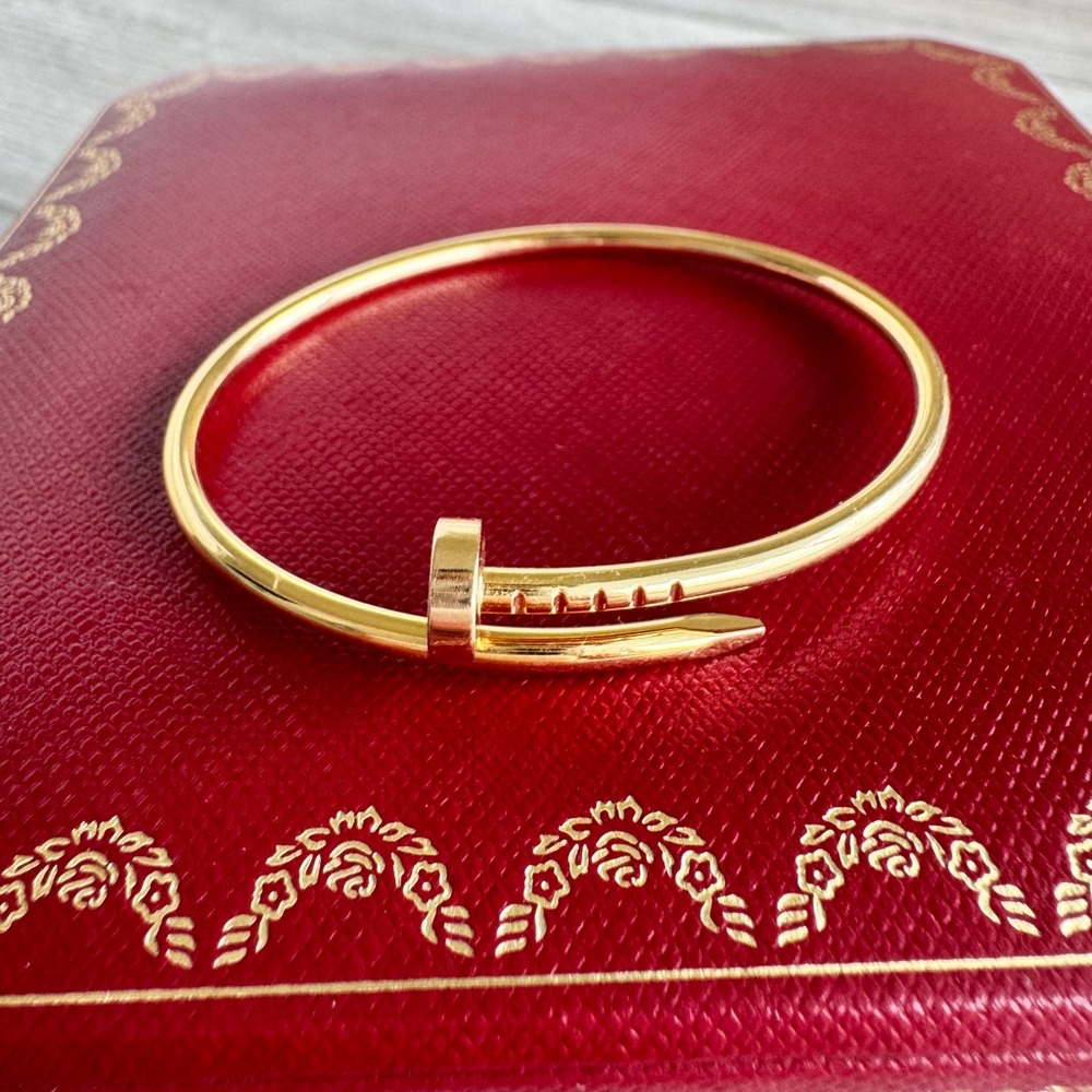 Cartier Juste Un Clou JUC Bracelet, Small Model in Rose Gold